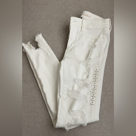 White American Eagle Jeans - Picture 1 of 4